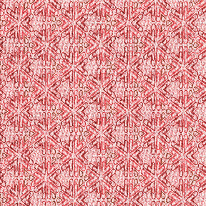 Patterned Deep Rose Pink Rug, pat362rd