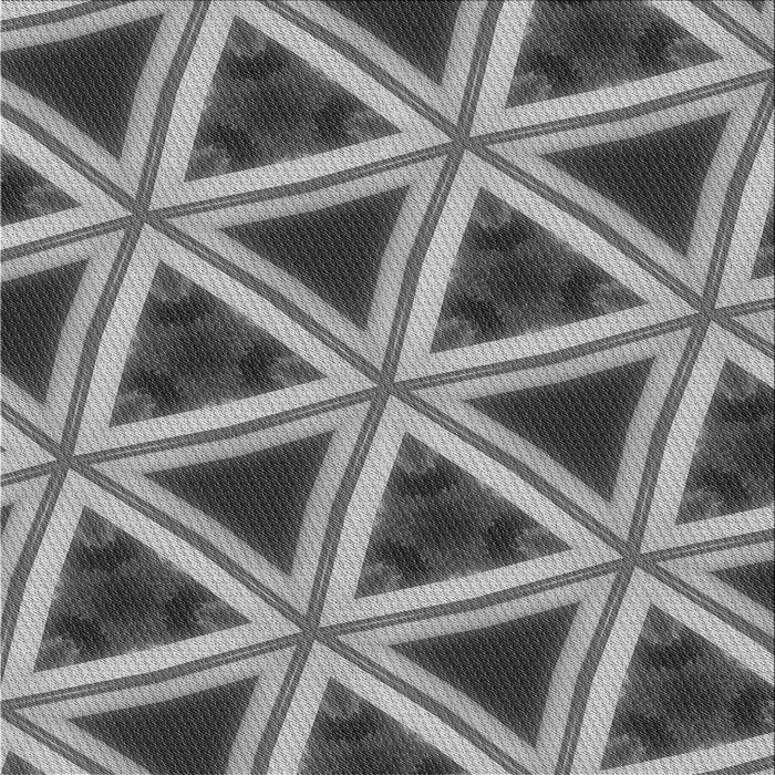 Round Machine Washable Transitional Black Rug, wshpat3620gry