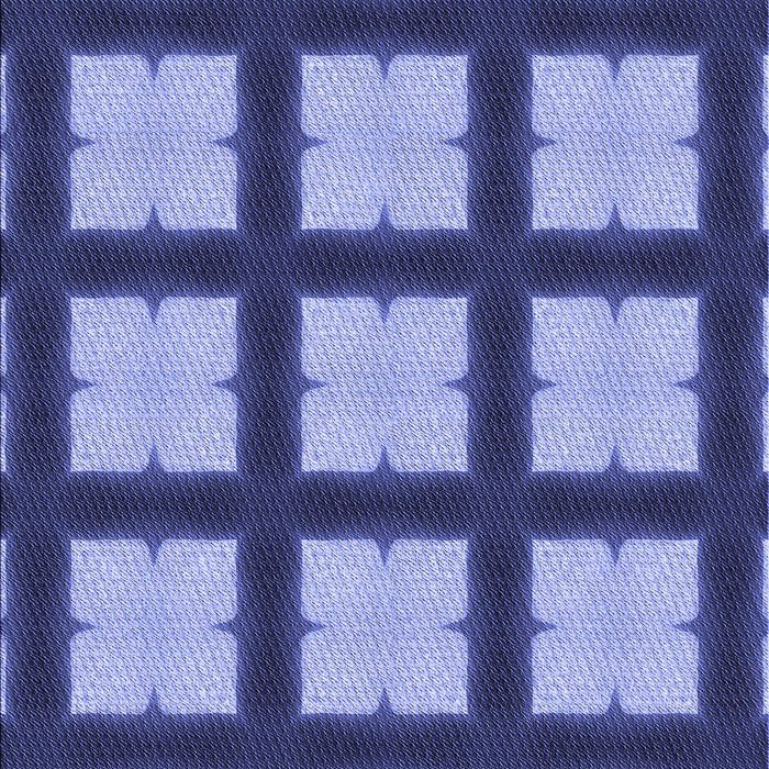 Patterned Sky Blue Rug, pat3621blu