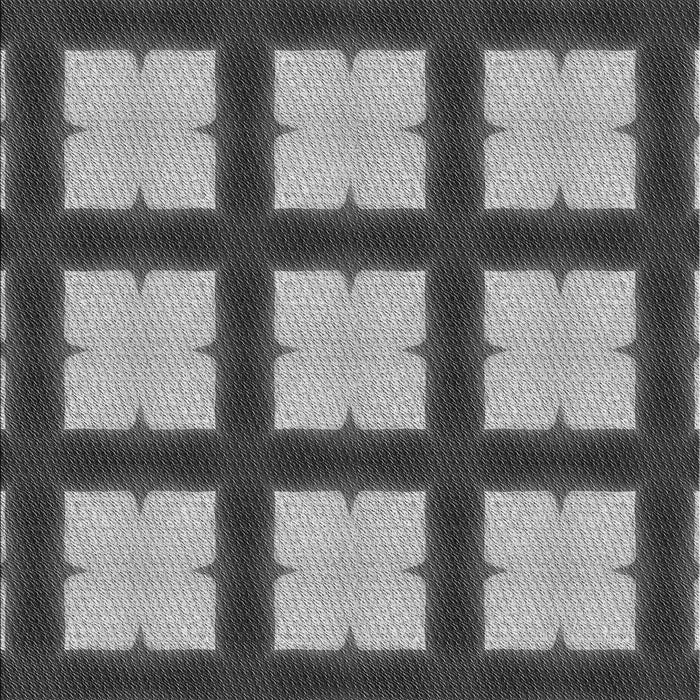 Machine Washable Transitional Cloud Gray Rug, wshpat3621gry