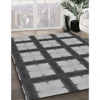 Patterned Cloud Gray Rug, pat3621gry