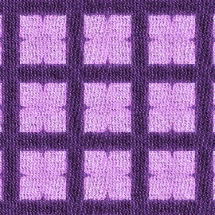 Machine Washable Transitional Violet Purple Rug, wshpat3621pur