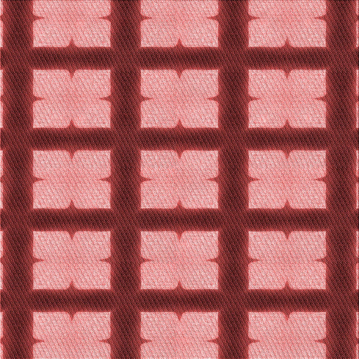 Round Patterned Red Rug, pat3621rd