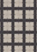 Machine Washable Transitional Black Rug, wshpat3621