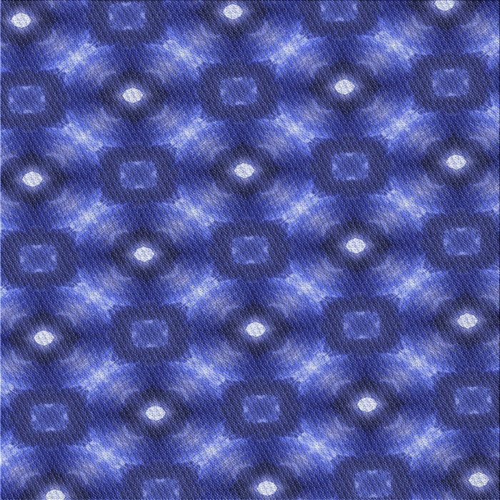 Round Machine Washable Transitional Cobalt Blue Rug, wshpat3622blu