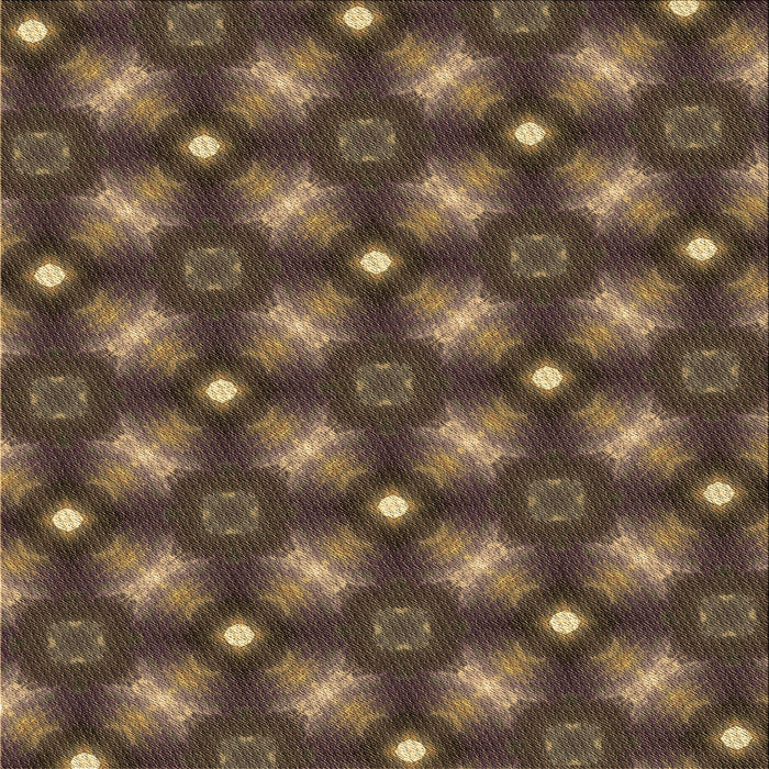 Round Patterned Copper Brown Rug, pat3622brn