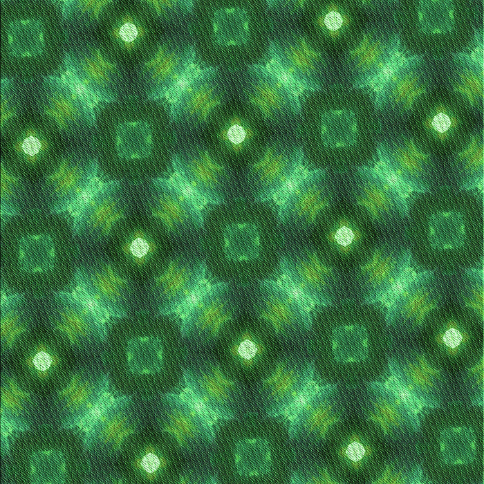 Patterned Deep Emerald Green Rug, pat3622grn