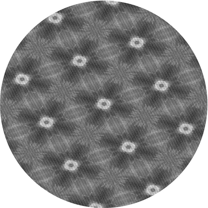 Square Machine Washable Transitional Gray Rug in a Living Room, wshpat3623gry