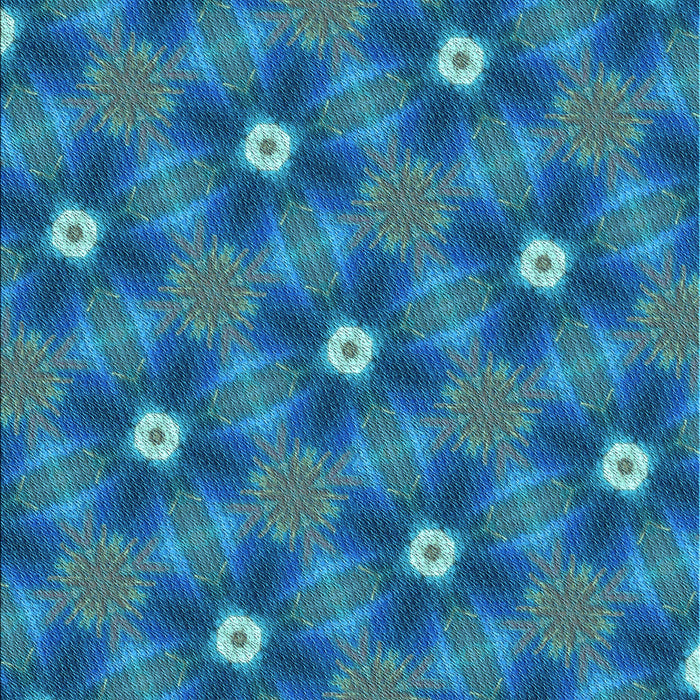 Machine Washable Transitional Blue Rug, wshpat3623lblu