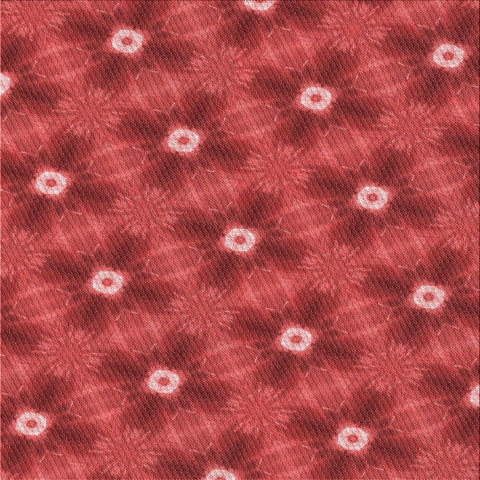 Round Patterned Red Rug, pat3623rd