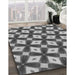 Machine Washable Transitional Cloud Gray Rug in a Family Room, wshpat3624gry