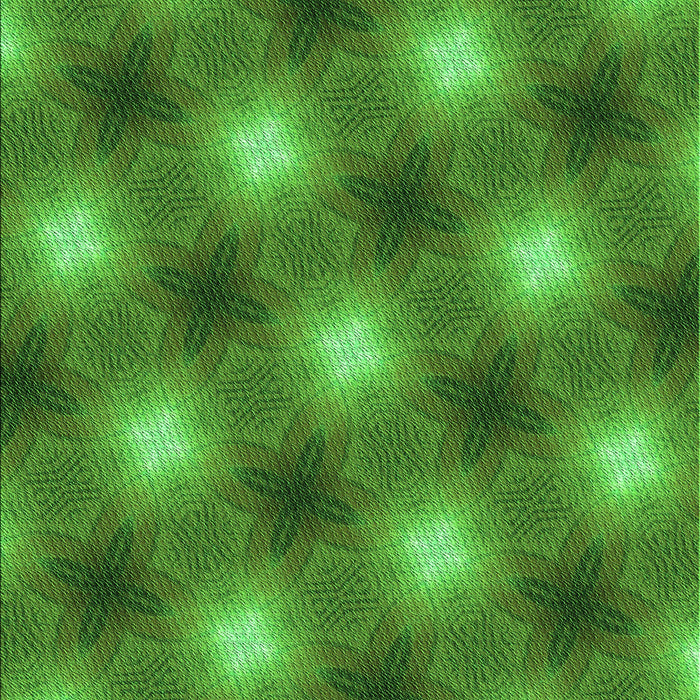 Patterned Green Rug, pat3625grn