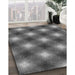 Patterned Gray Rug in Family Room, pat3625gry
