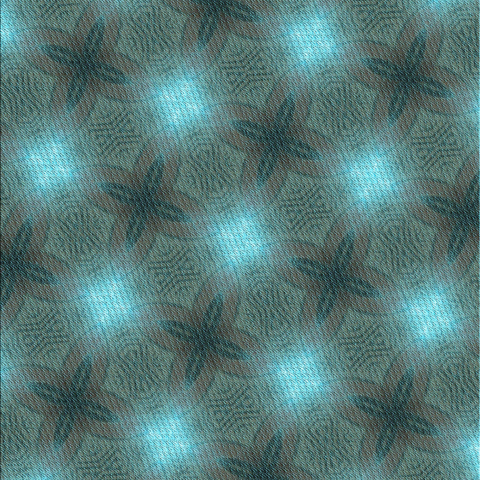 Patterned Deep-Sea Green Rug, pat3625lblu