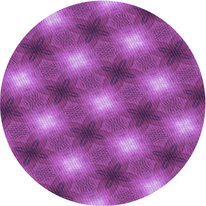 Square Machine Washable Transitional Medium Violet Red Pink Rug in a Living Room, wshpat3625pur