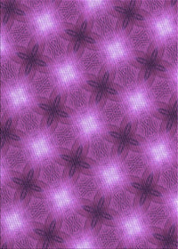 Machine Washable Transitional Medium Violet Red Pink Rug, wshpat3625pur