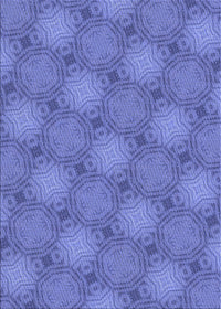 Machine Washable Transitional Sky Blue Rug, wshpat3626blu