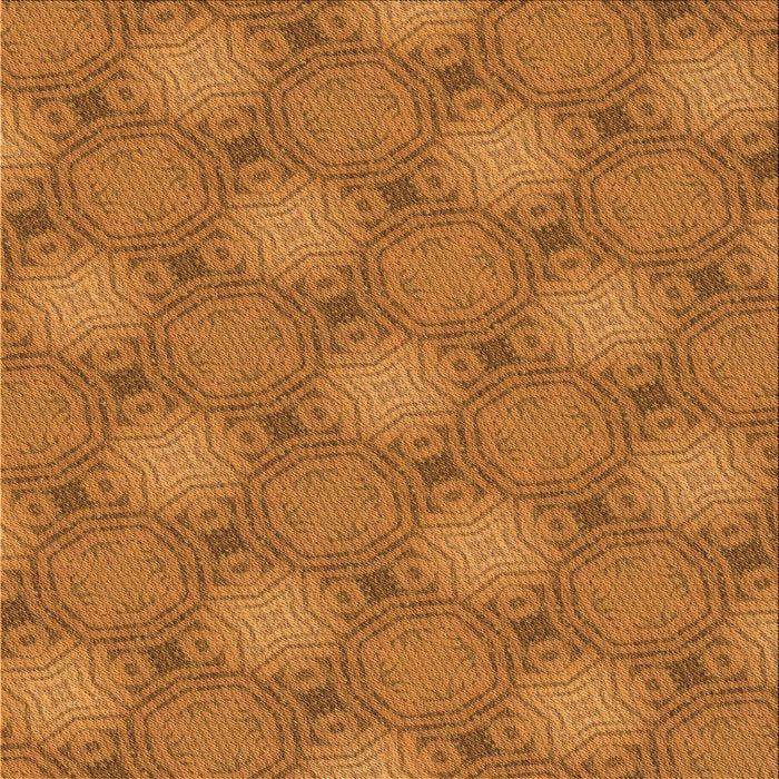 Round Machine Washable Transitional Mahogany Brown Rug, wshpat3626org