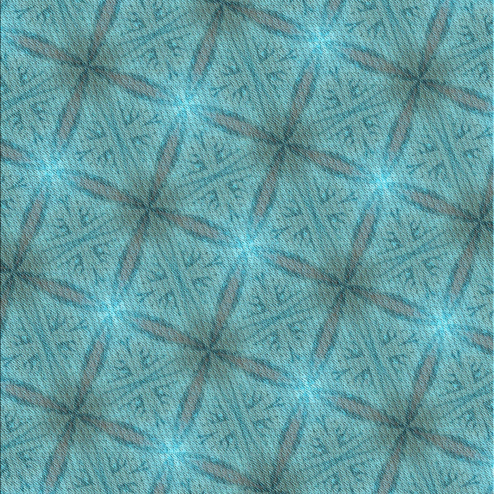 Machine Washable Transitional Deep-Sea Green Rug, wshpat3627lblu