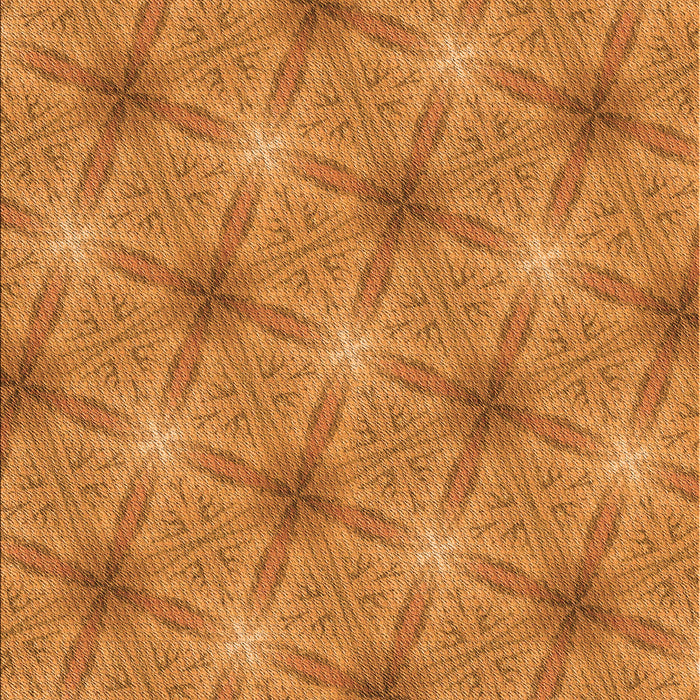 Patterned Orange Red Orange Rug, pat3627org