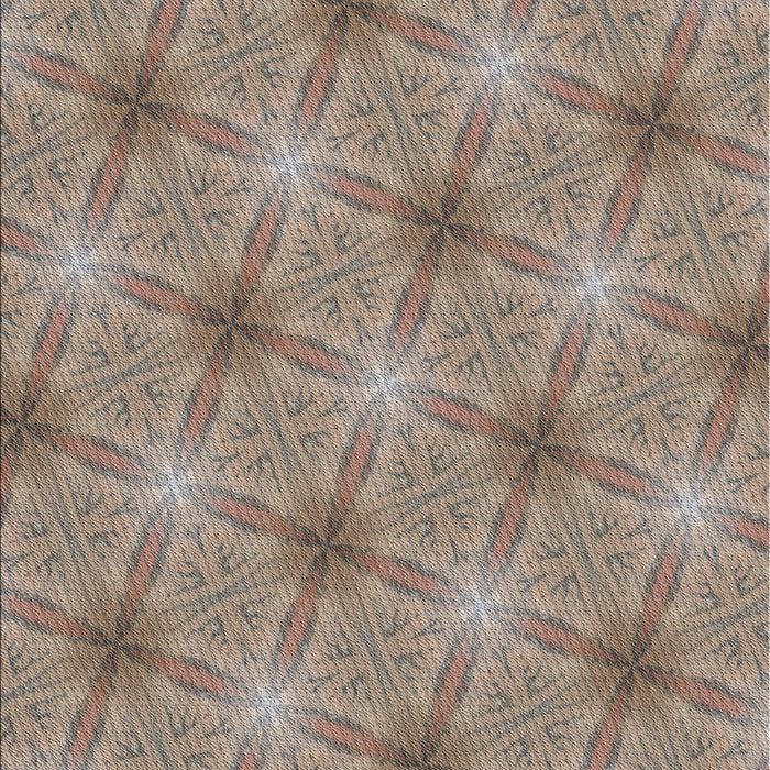 Patterned Brown Novelty Rug, pat3627