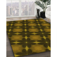 Patterned Red Rug, pat3628yw