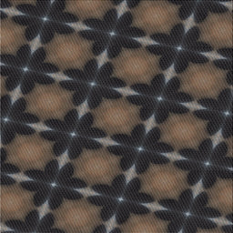 Square Patterned Mid Gray Novelty Rug, pat3628