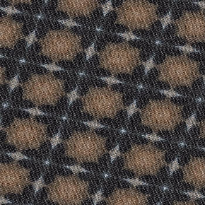 Square Patterned Mid Gray Novelty Rug, pat3628