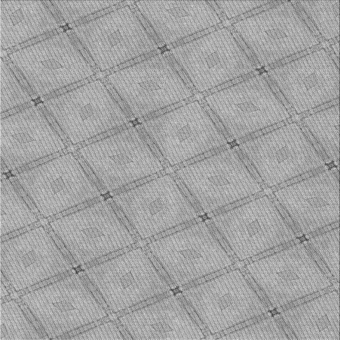 Round Patterned Gray Rug, pat3629gry