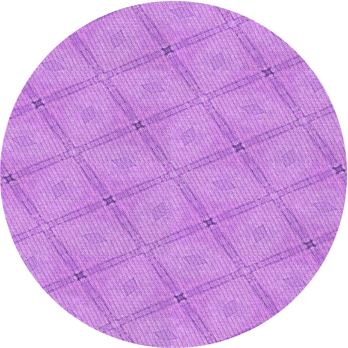 Square Patterned Violet Purple Rug, pat3629pur