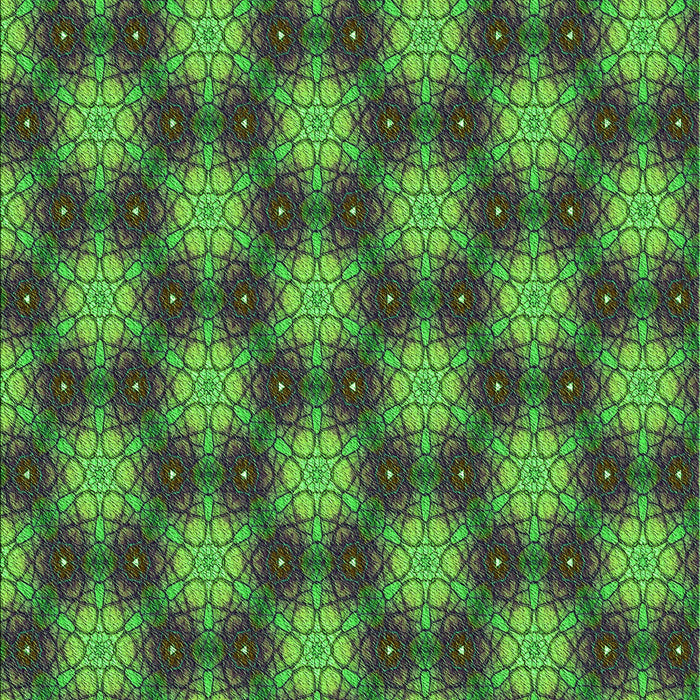 Patterned Black Rug, pat363grn