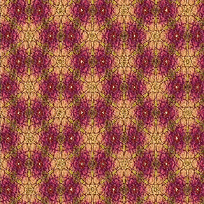 Patterned Crimson Red Rug, pat363org