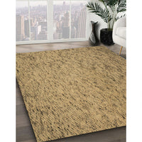 Patterned Orange Rug, pat3630brn