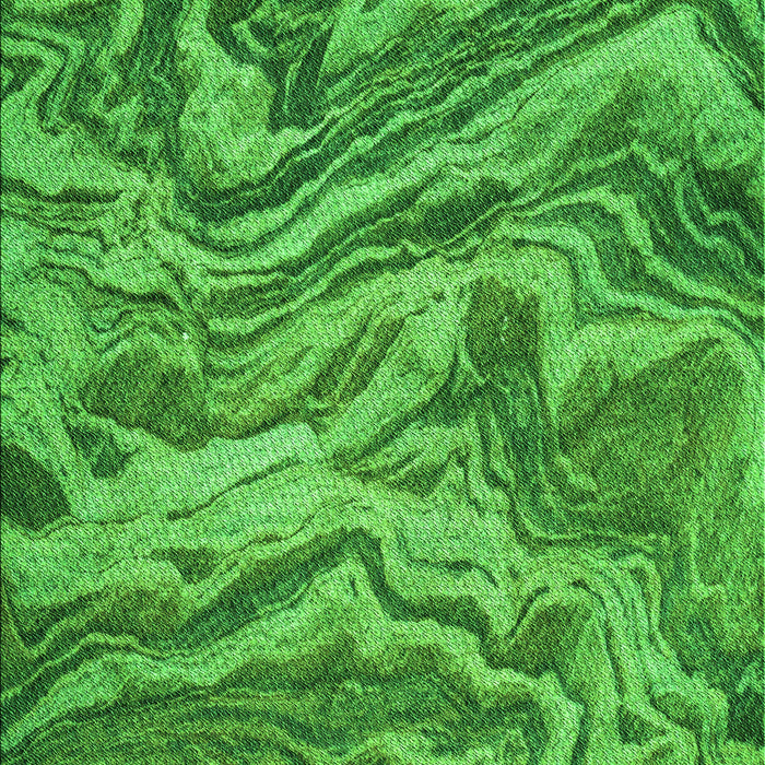 Patterned Green Rug, pat3631grn