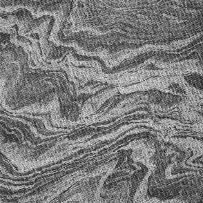 Round Patterned Dark Gray Rug, pat3631gry