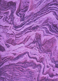 Machine Washable Transitional Purple Rug, wshpat3631pur