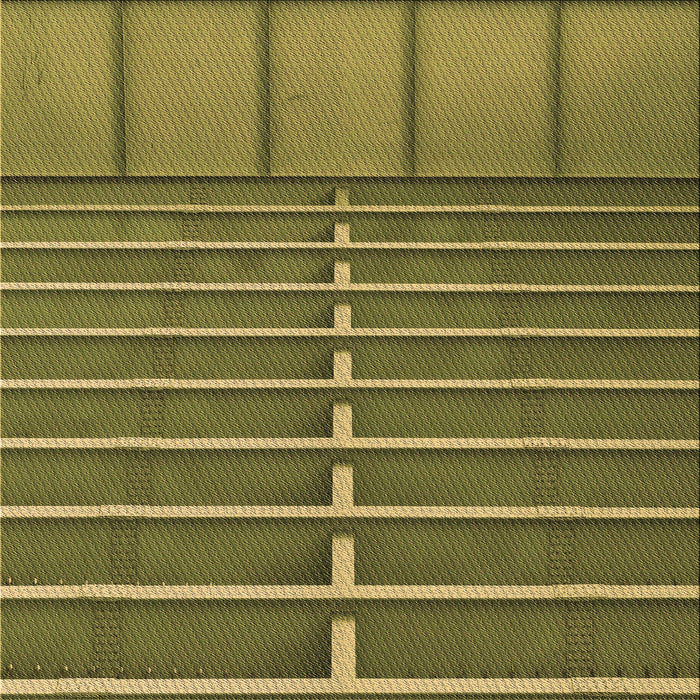 Round Patterned Brown Rug, pat3632brn