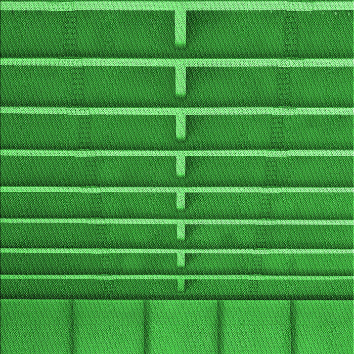 Patterned Green Rug, pat3632grn