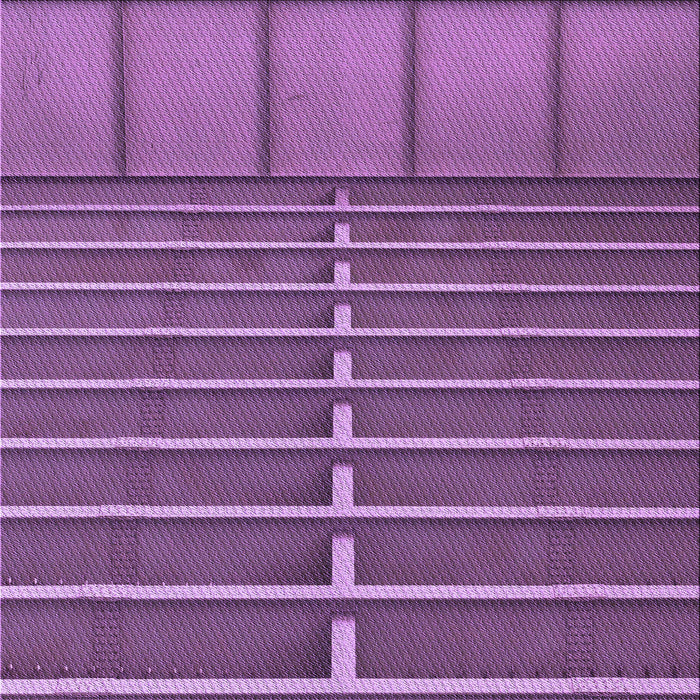 Round Patterned Purple Rug, pat3632pur