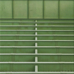 Sideview of Machine Washable Transitional Shamrock Green Rug, wshpat3632