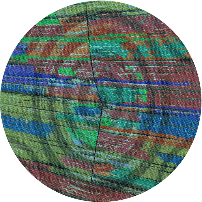 Square Machine Washable Transitional Purple Rug in a Living Room, wshpat3634lblu