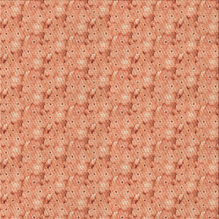 Round Patterned Brown Sand Brown Rug, pat3635org