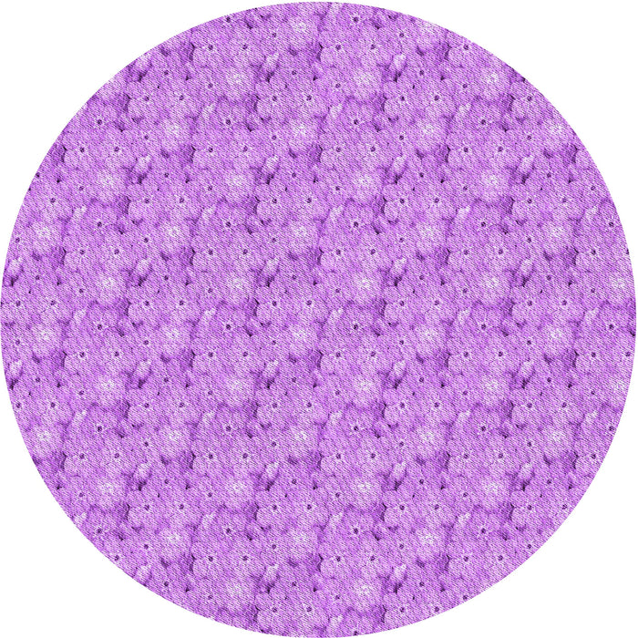 Square Machine Washable Transitional Violet Purple Rug in a Living Room, wshpat3635pur
