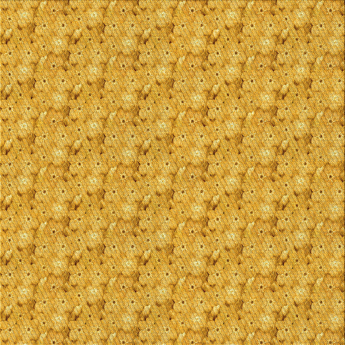 Round Patterned Neon Orange Rug, pat3635yw