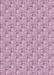 Patterned Pink Novelty Rug, pat3635