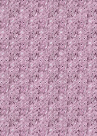 Machine Washable Transitional Pink Rug, wshpat3635