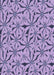 Patterned Bright Lilac Purple Rug, pat3636blu