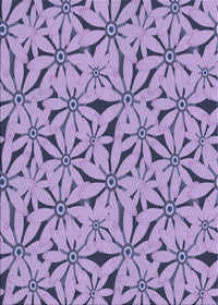 Machine Washable Transitional Bright Lilac Purple Rug, wshpat3636blu