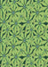 Patterned Seaweed Green Rug, pat3636lblu