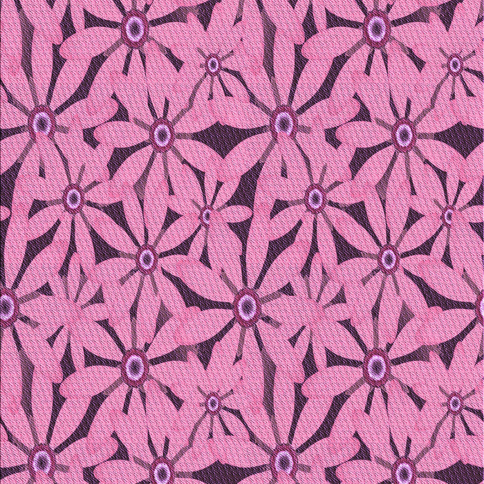 Machine Washable Transitional Violet Purple Rug, wshpat3636pur